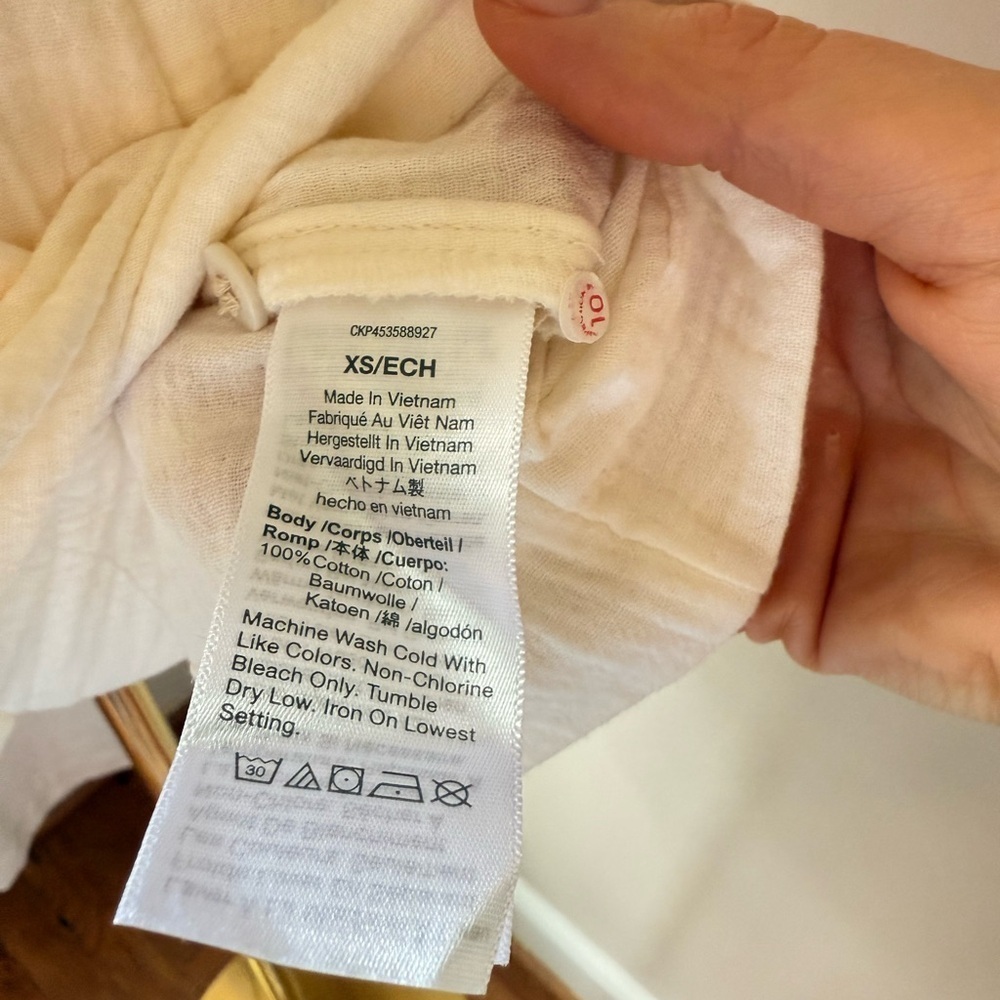 Madewell Lightspun Belted Romper - Picture 5 of 5